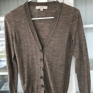 Brown Loft Cardigan